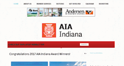 Desktop Screenshot of aiaindiana.org